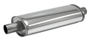 Lyddemper medium 1 3/4" full flyt rustfritt