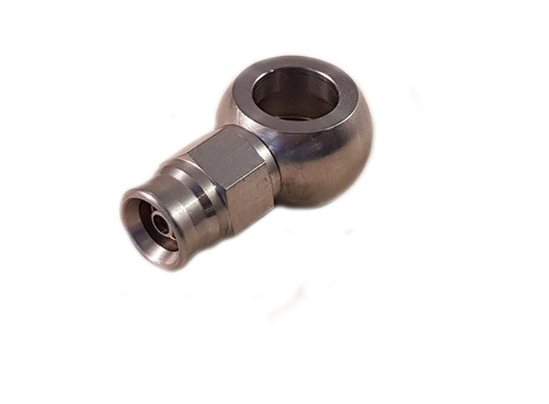 Banjo 10mm slangekobling for AN3 slangen rustfritt