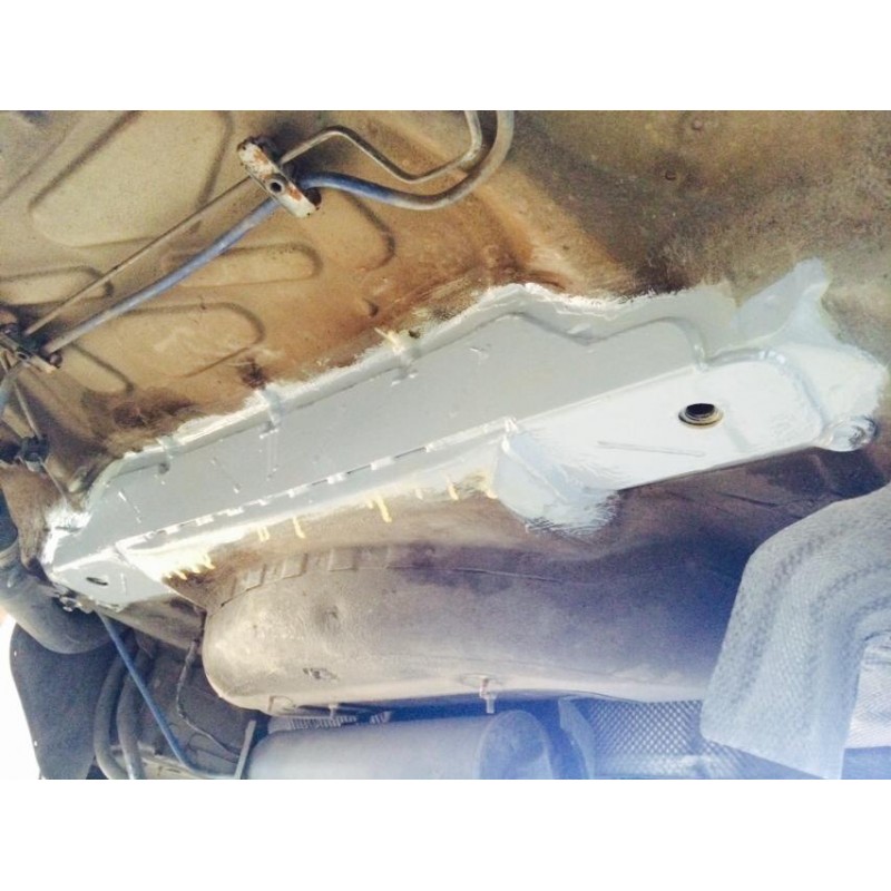 Gulvforsterker bak BMW E46