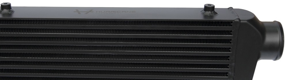 Hurricane Intercooler Svart 3" tilkoblinger (58cm bred)