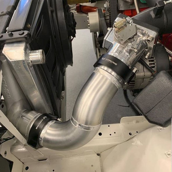 V-bånd aluminium 2,5" - Disse beveger seg aksialt