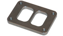 T4 Turbo flens twin entry 89x70mm rustfritt