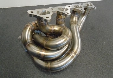Eksos manifold Volvo 16V rustfritt