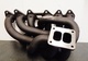 Eksos manifold Toyota Supra MK4 2JZ singel turbo rustfritt