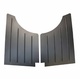 Dørpanel aluminium bak BMW E30