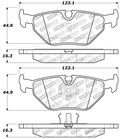 BMW 318-328 E36, E46 bak