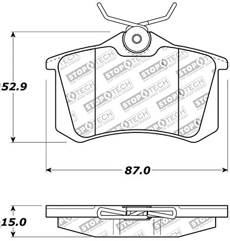 Audi TT I 1.8T 2WD (utan advarselskabel fram) bak