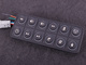 CAN tastatur (12 knapper) med flerfarget LED