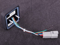 CAN tastatur (4 knapper) med flerfarget LED