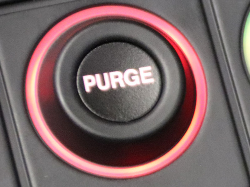 NOS purge aktivering, ikon CAN knapp
