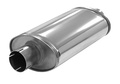 Lyddemper Super 2,5" (63mm) full flyt rustfritt