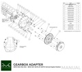 Adaperplatta girgasse BMW M50 S50 M52 M54 / N57N N57