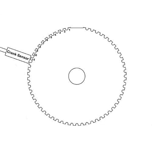 Triggerhjul 138mm / 78mm (36-1)