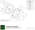 PMC Adapterplate girkasse Toyota JZ 1JZ 2JZ