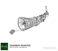 PMC Adapterplate girkasse Toyota / Lexus V8 UZ 1UZ 3UZ