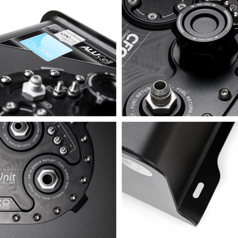 NUKE 60L alu brenselcelle med integrert Catchtank