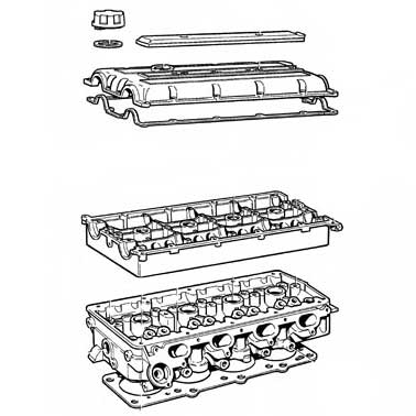 Volvo B230 600hp topplokk (16V)