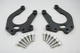 S60R / V70R bak - Volvo 2/7/940 Bremseadapter (Dobbeltkaliper)