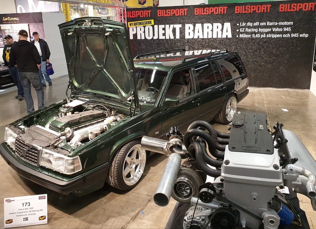 Motorfeste Volvo 740 / 940 - Ford Barra