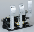 OBP Gulvmontert pedalstativ 3 pedaler PRO-Race V2