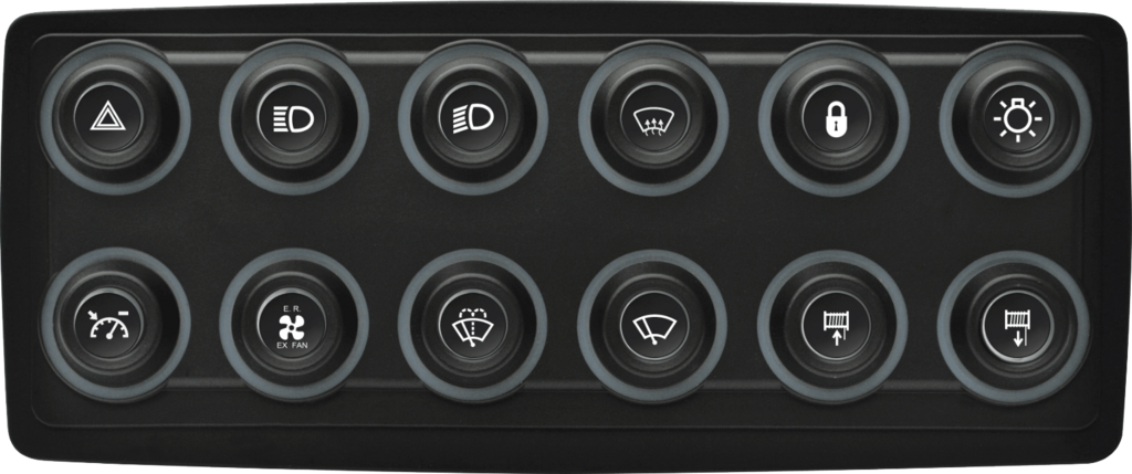 ECU Master tastatur 12 knapper