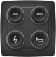 ECUmaster tastatur 4 knapper