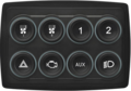 ECU Master tastatur 8 knapper