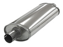 Lyddemper medium 2" full flyt rustfritt