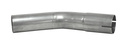 Rørbøyning 30 grader 1 3/4 tommer rustfritt (44,5mm)