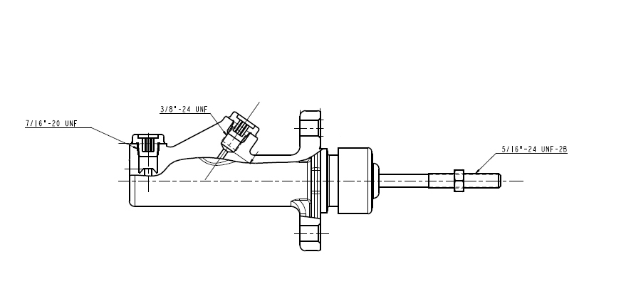 Hovedcylinder 0,625" (Girling)